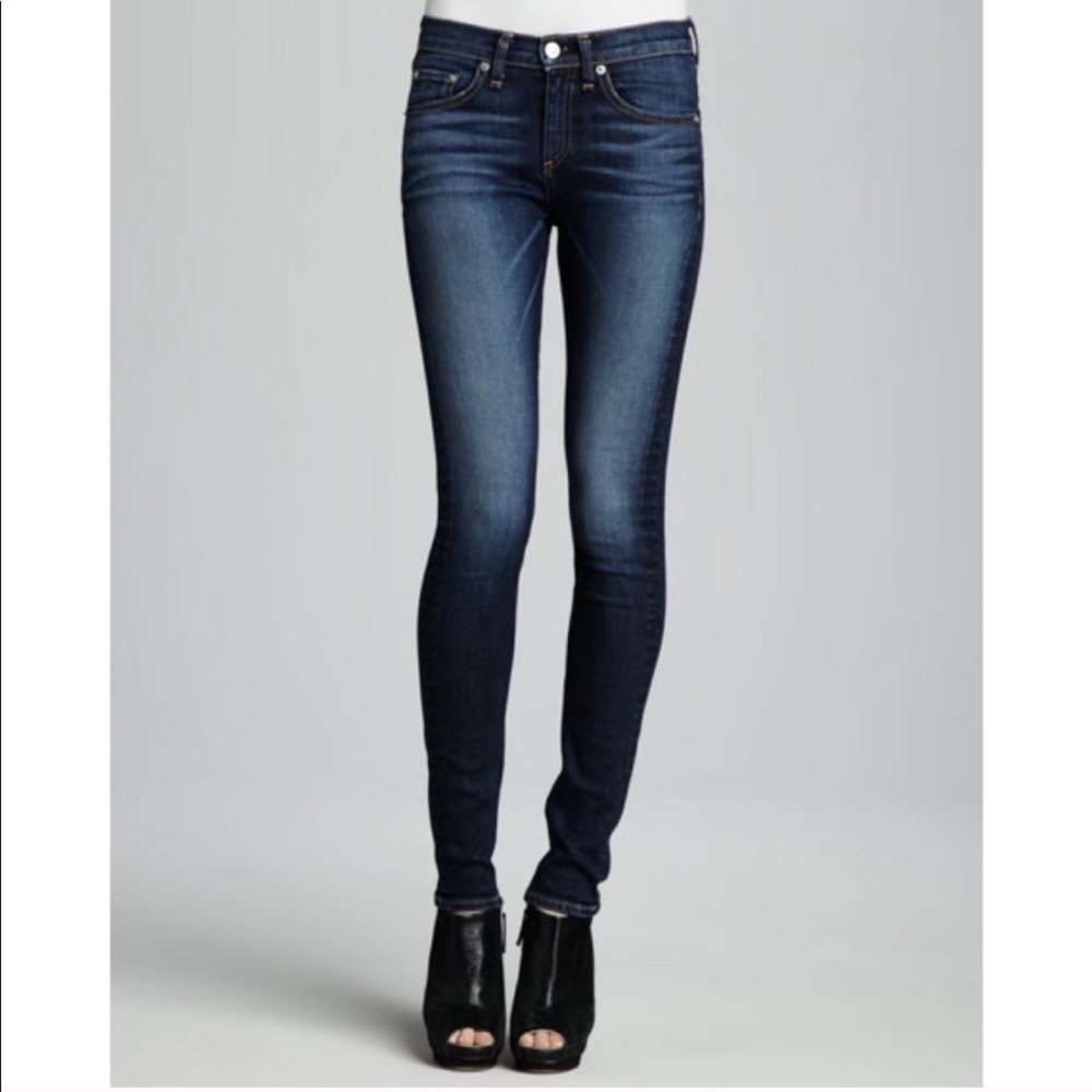 Rag & Bone High Rise Skinny Jeans Cheshire 26